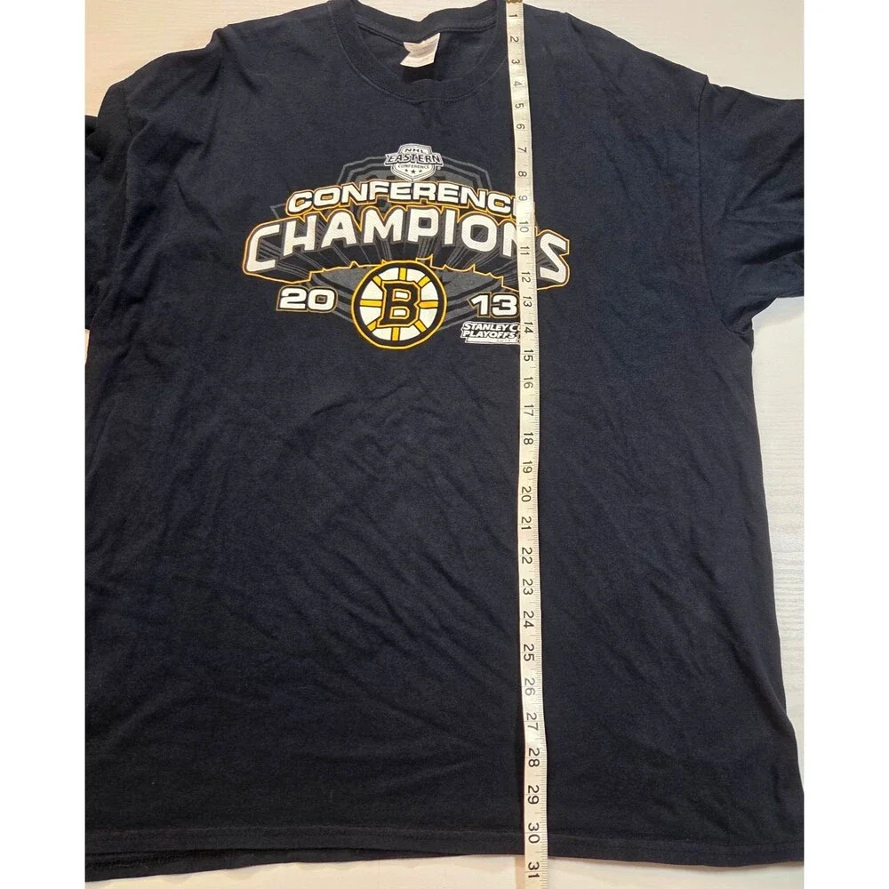 2013 Boston Bruins Eastern Conference Champions T Shirt XL Gildan NHL Hockey